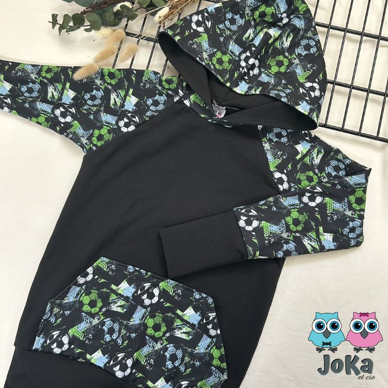 Hoodie évolutif soccer street art