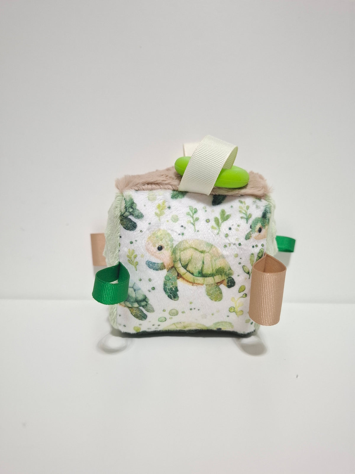 Mini cube Tortues et feuillage