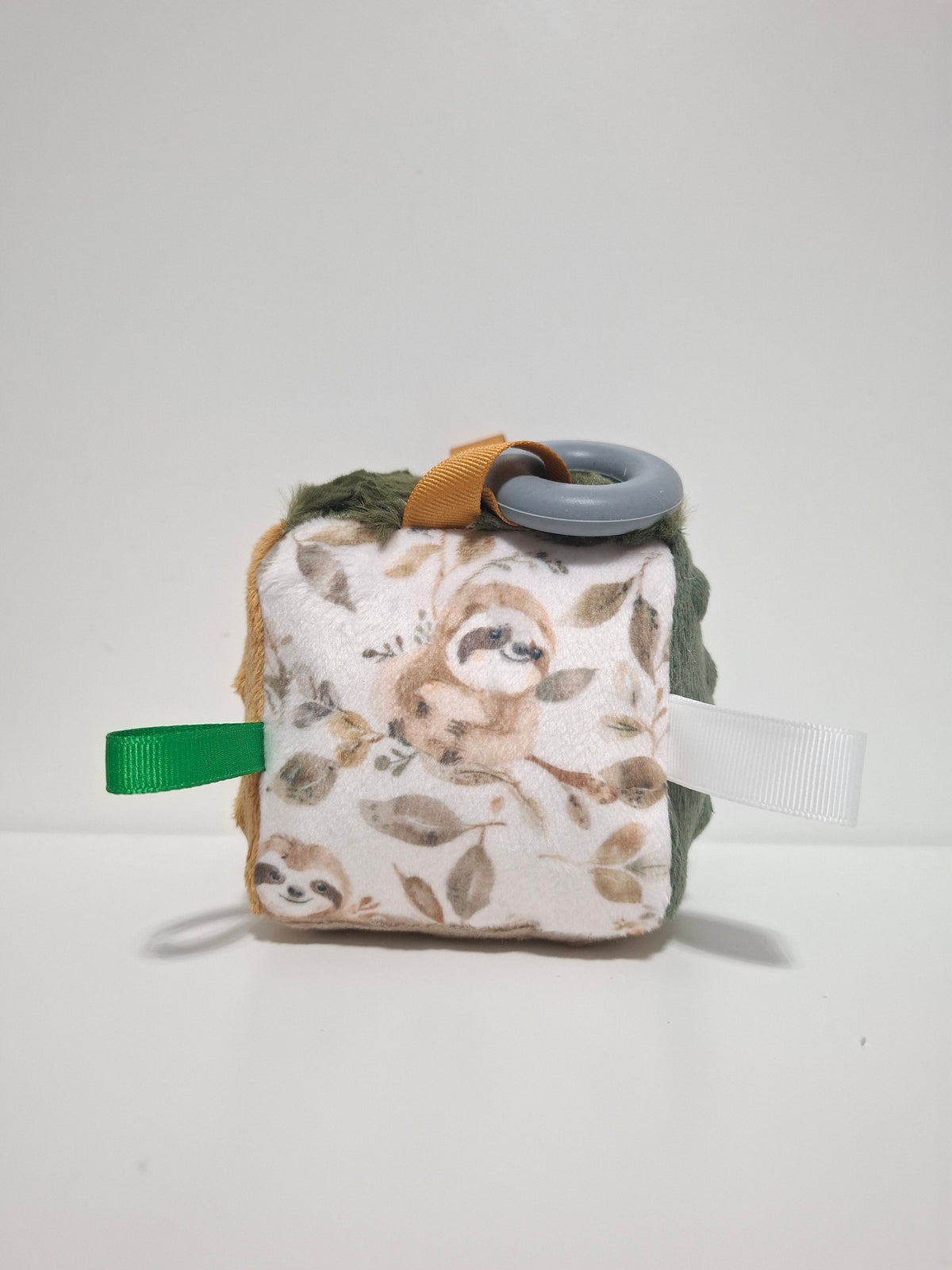 Mini cube Paresseux et feuillage
