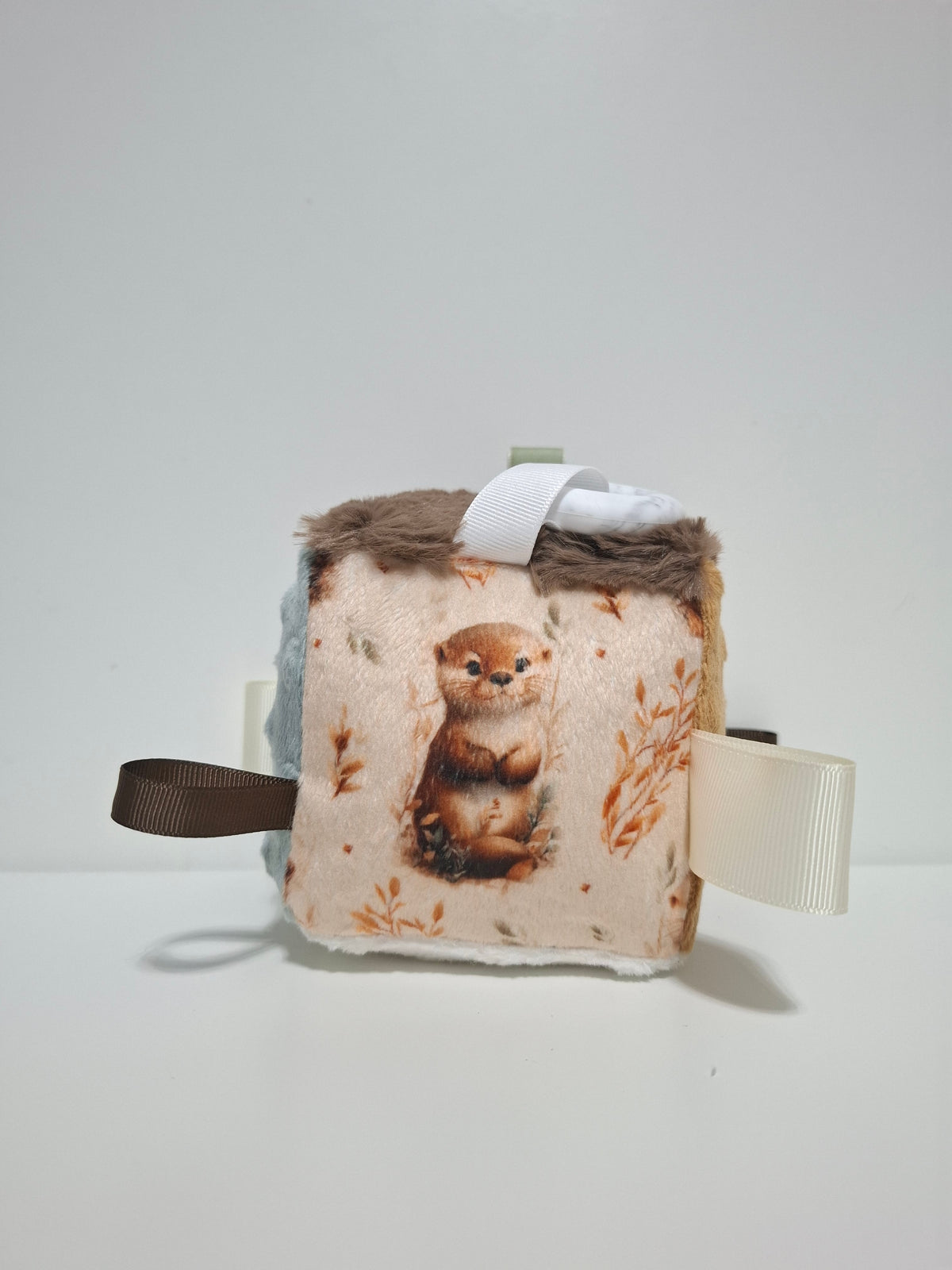 Mini cube Loutres brunes