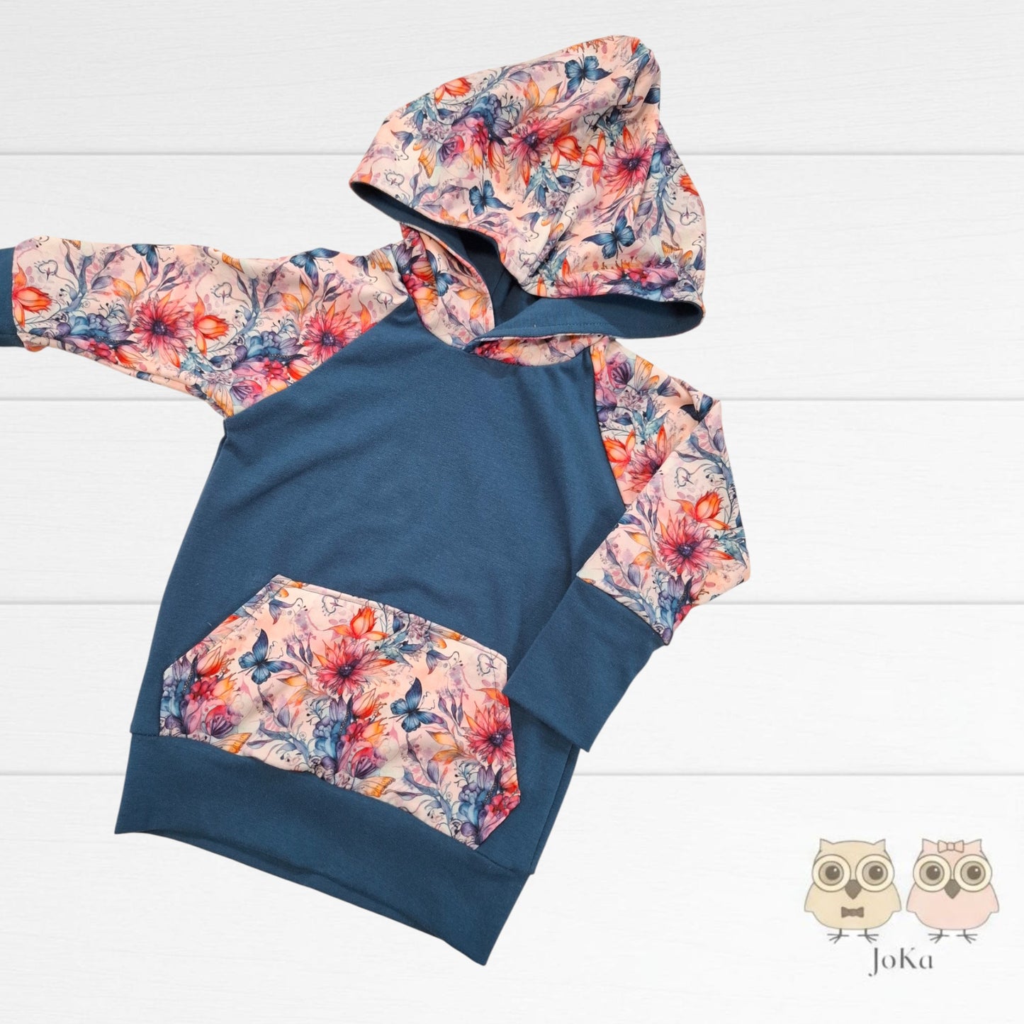 Hoodie évolutif Papillon aquarel