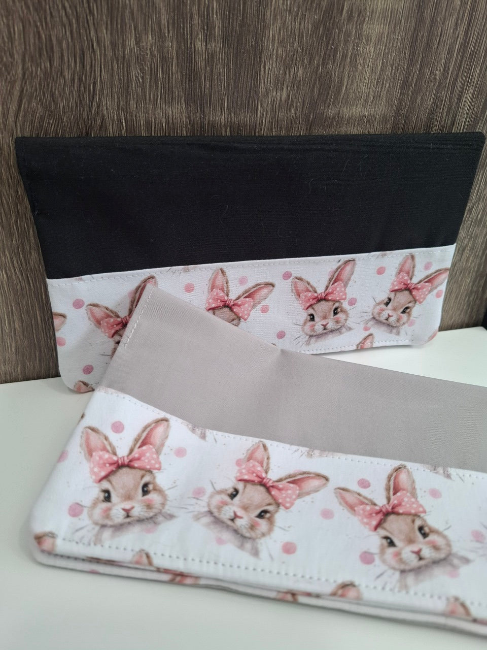 Carnet Lapins et boucles à pois