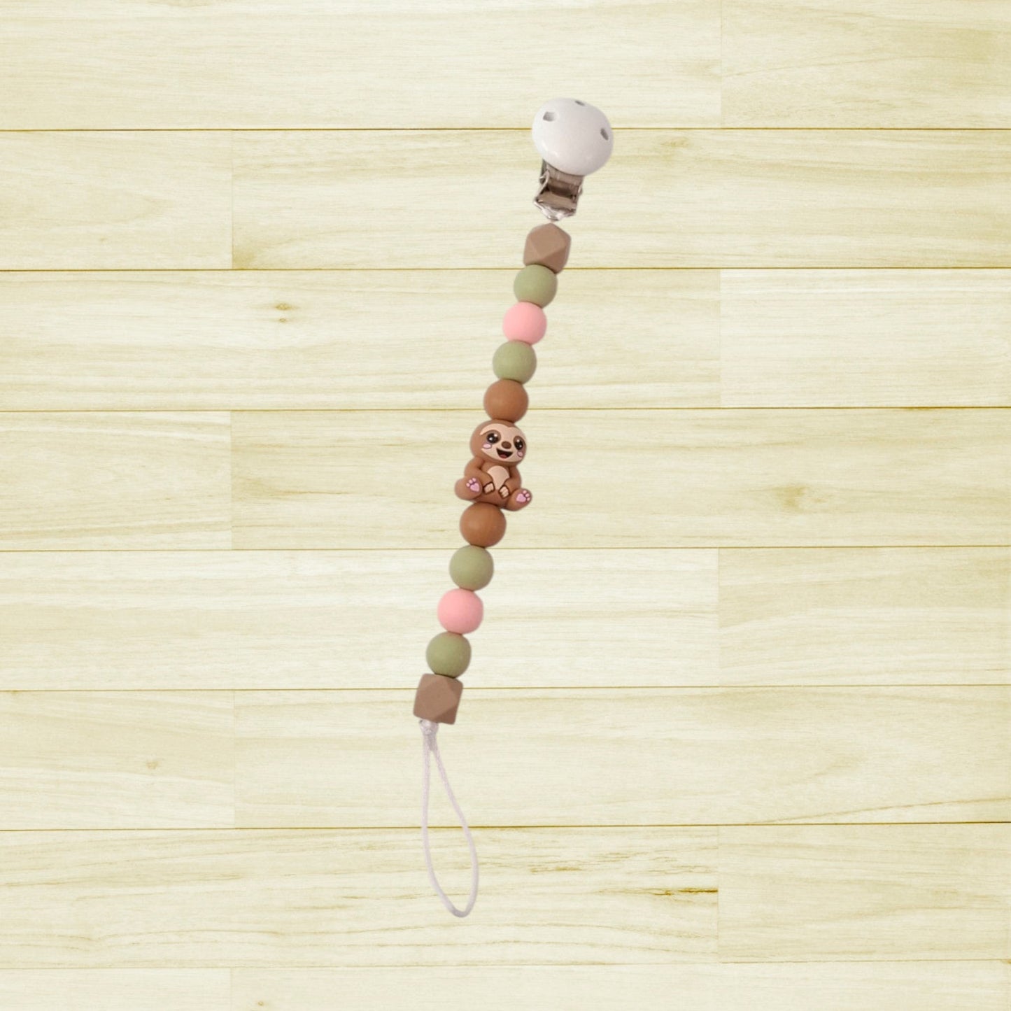 Attache-suce Paresseux 3D rose