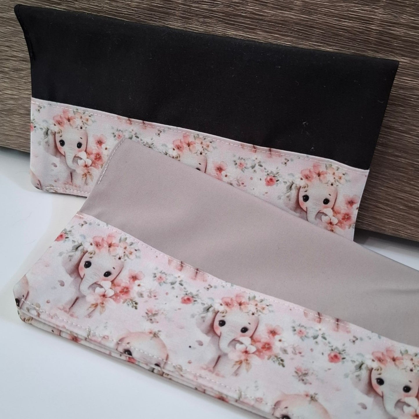 Carnet Éléphanteau floral