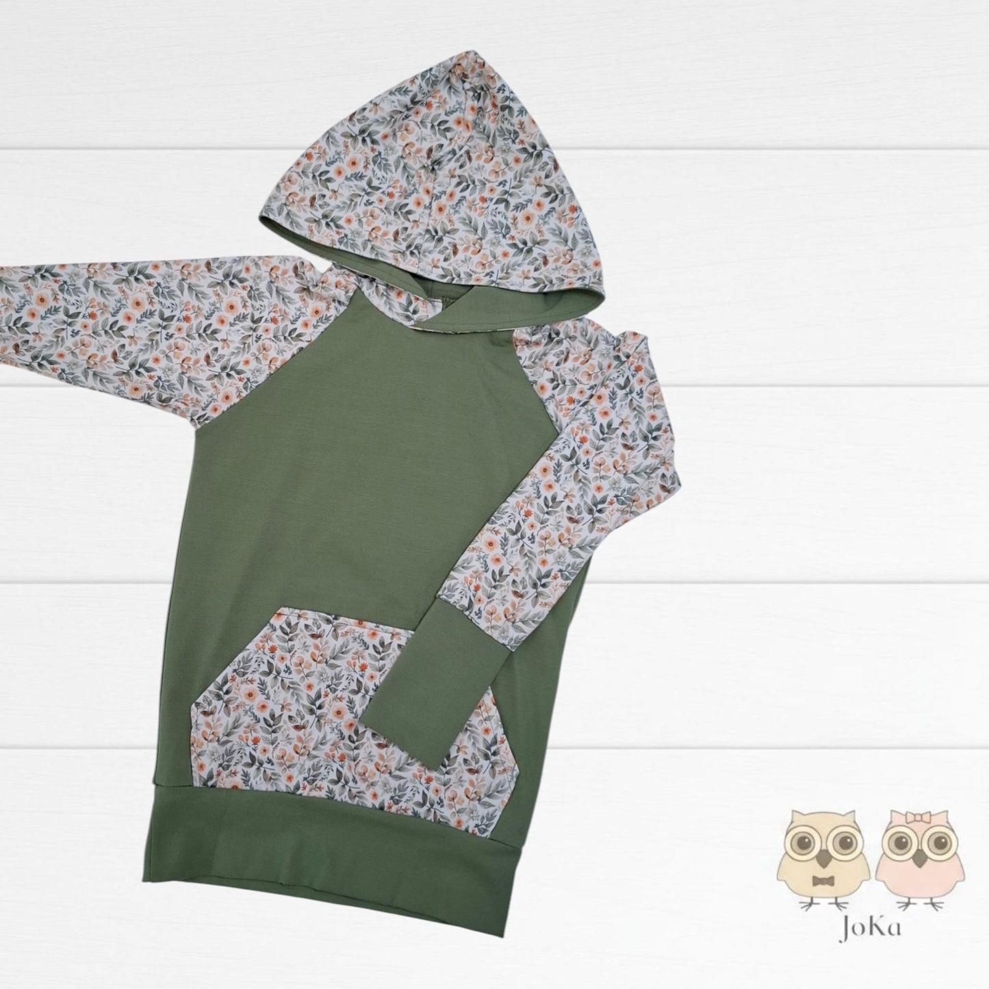 Hoodie évolutif Fleurs d'automne