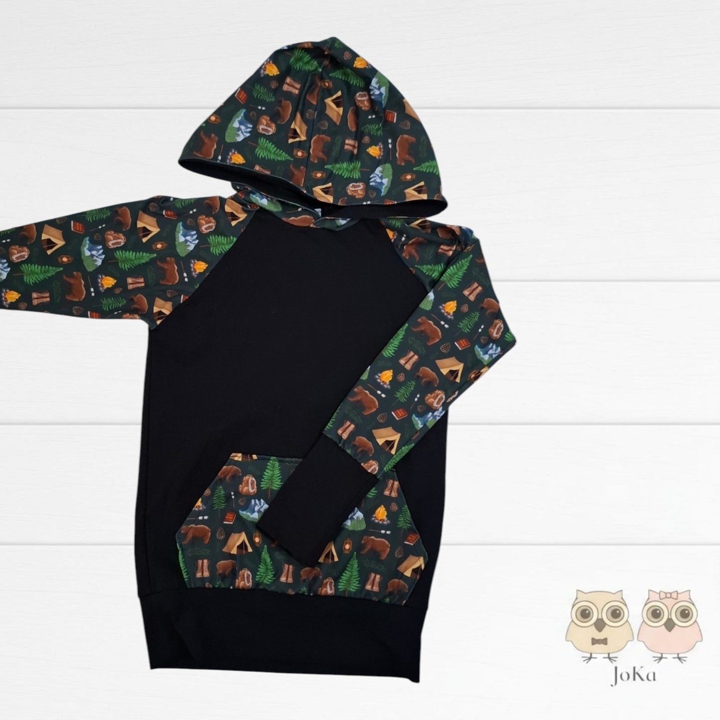 Hoodie évolutif Camping au coin du feu