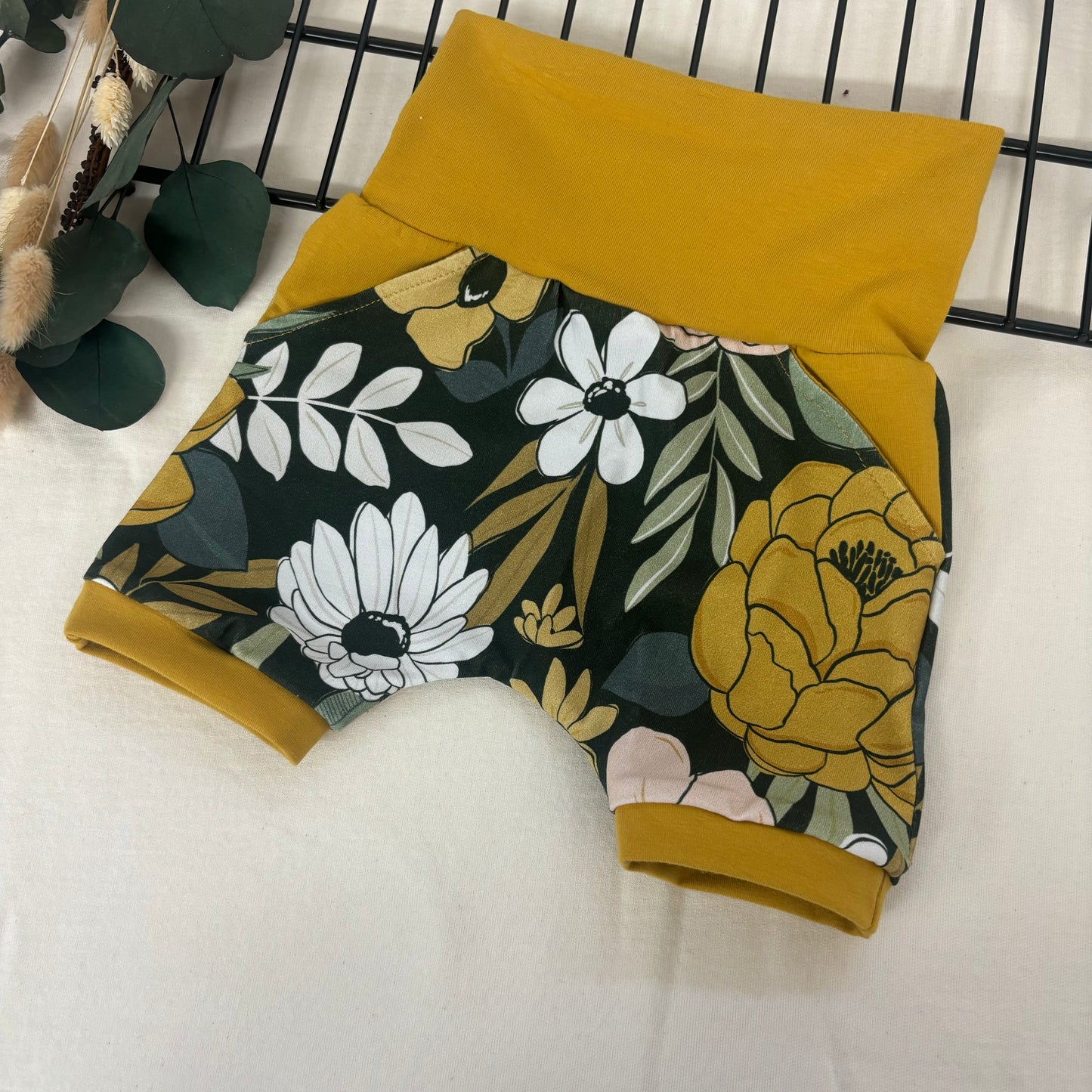Short évolutif Fleurs sobres 3-12 mois