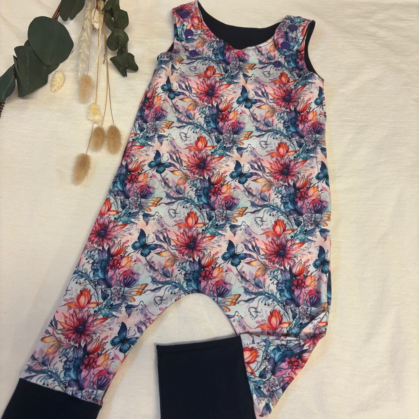 Romper évolutif Papillon aquarelle