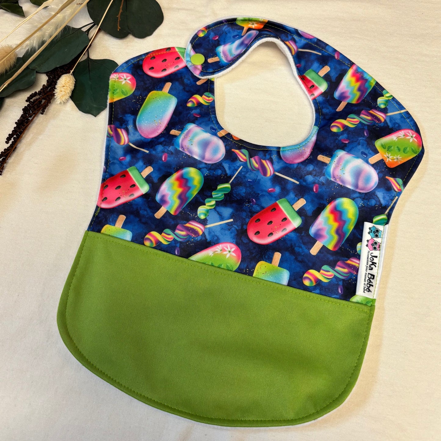 Bavette Pop glacés fluo