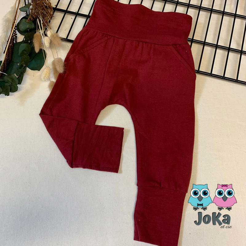 Pantalon évolutif Uni Bourgogne