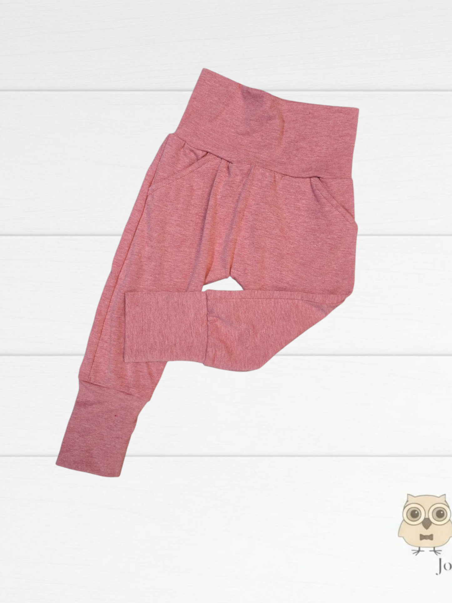 Pantalon évolutif Uni Rose jeans foncé