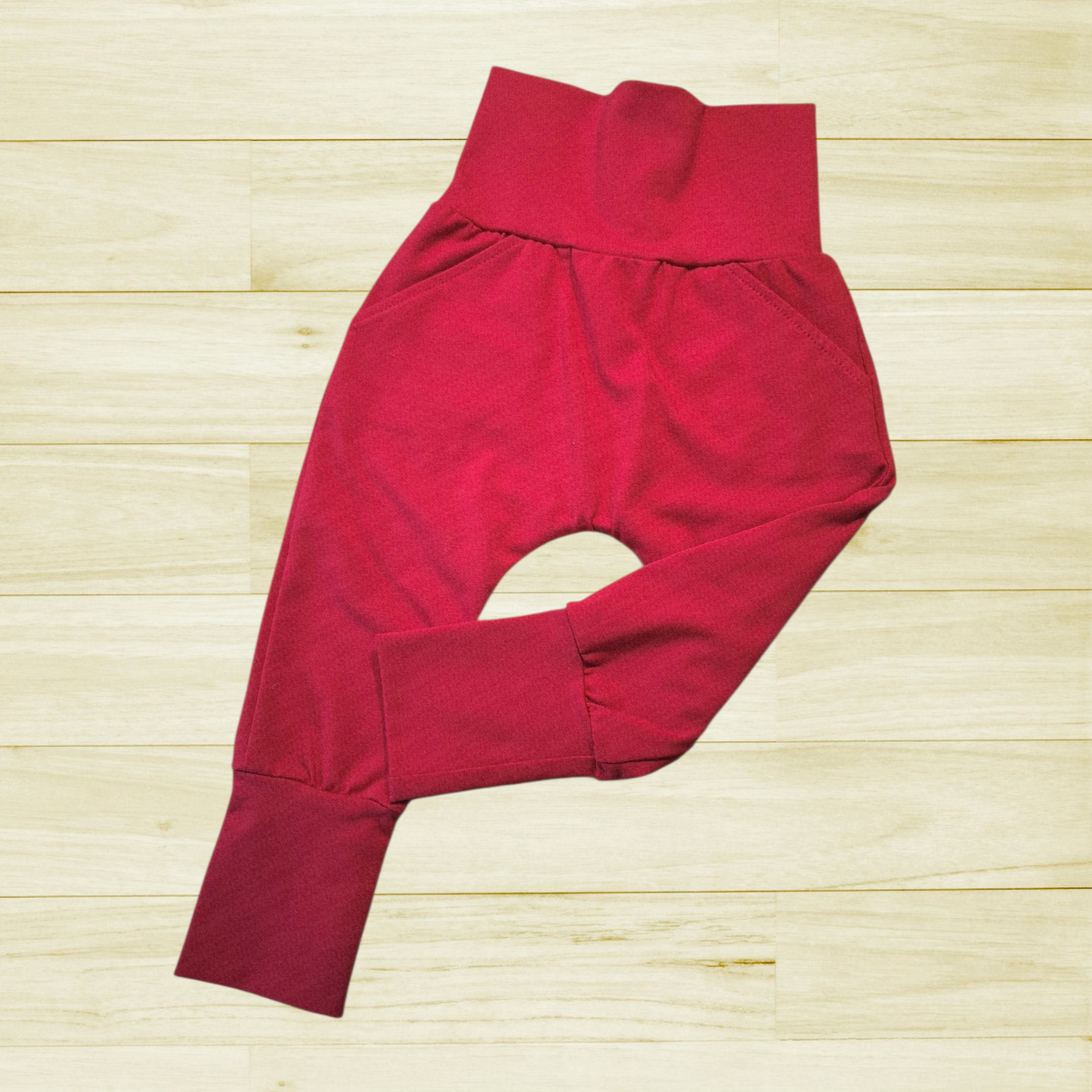 Pantalon évolutif Uni Rose framboise