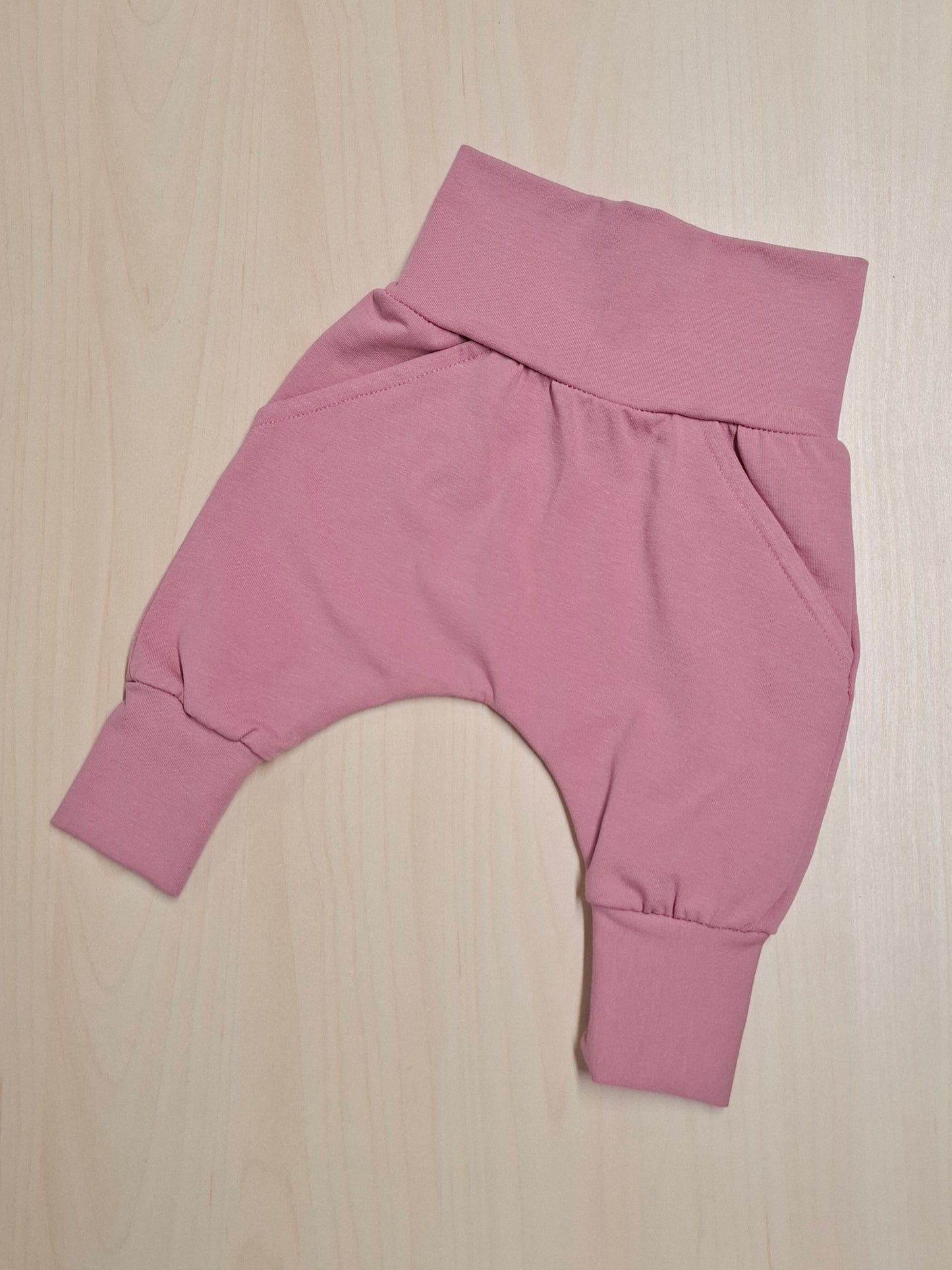 Pantalon évolutif Uni Vieux rose