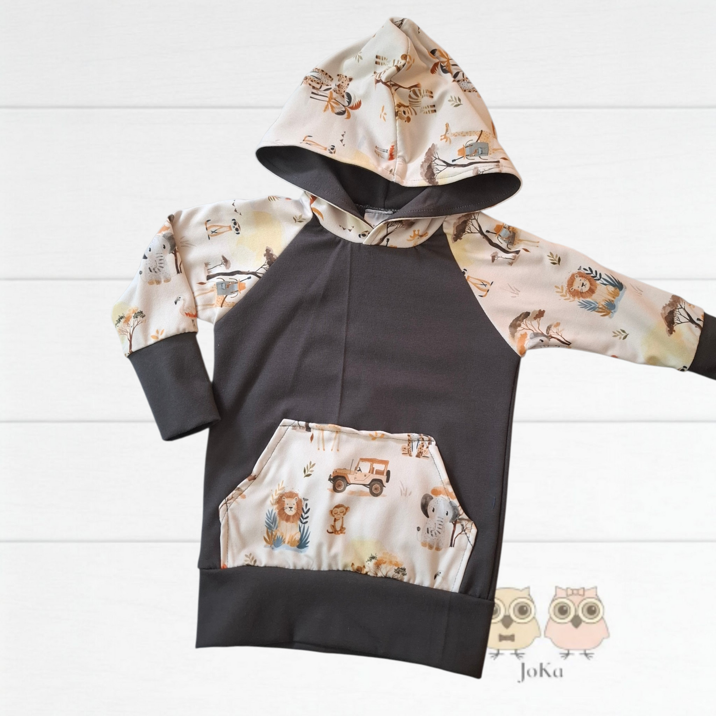 Hoodie évolutif Zoo safari