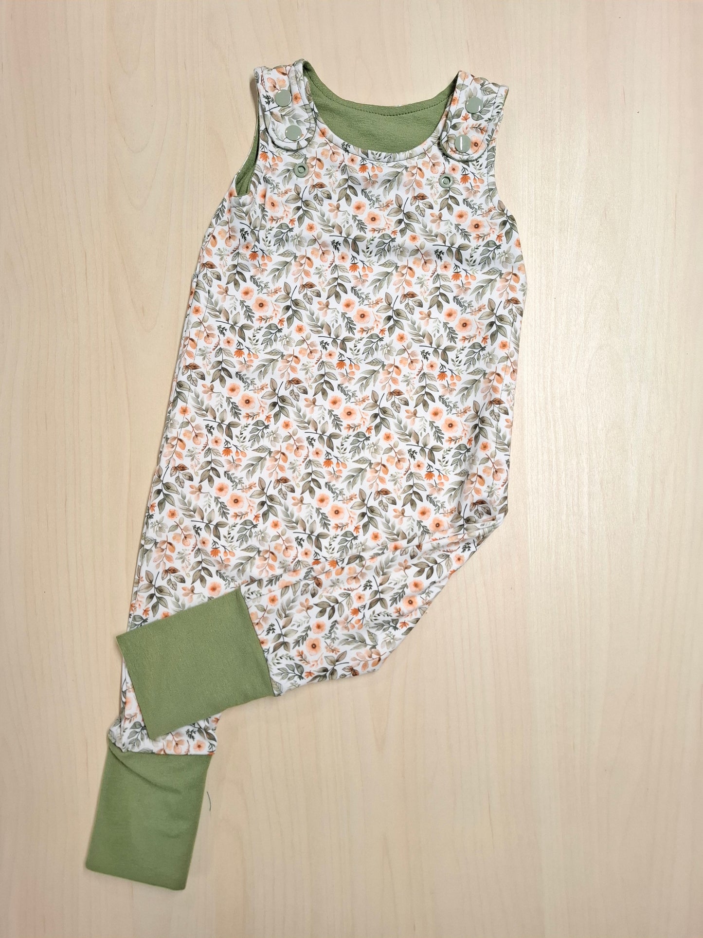 Romper évolutif Fleurs d'automne