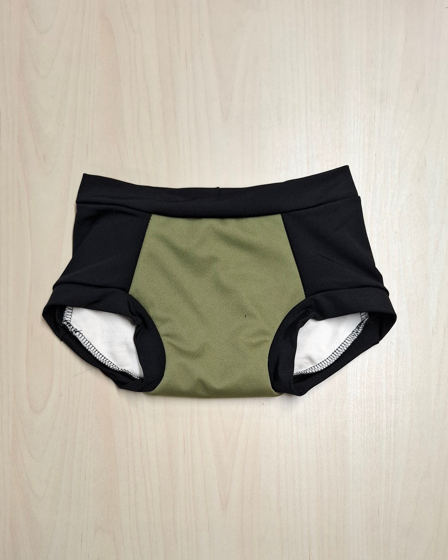 Culotte d'entrainement Noir et vert forêt