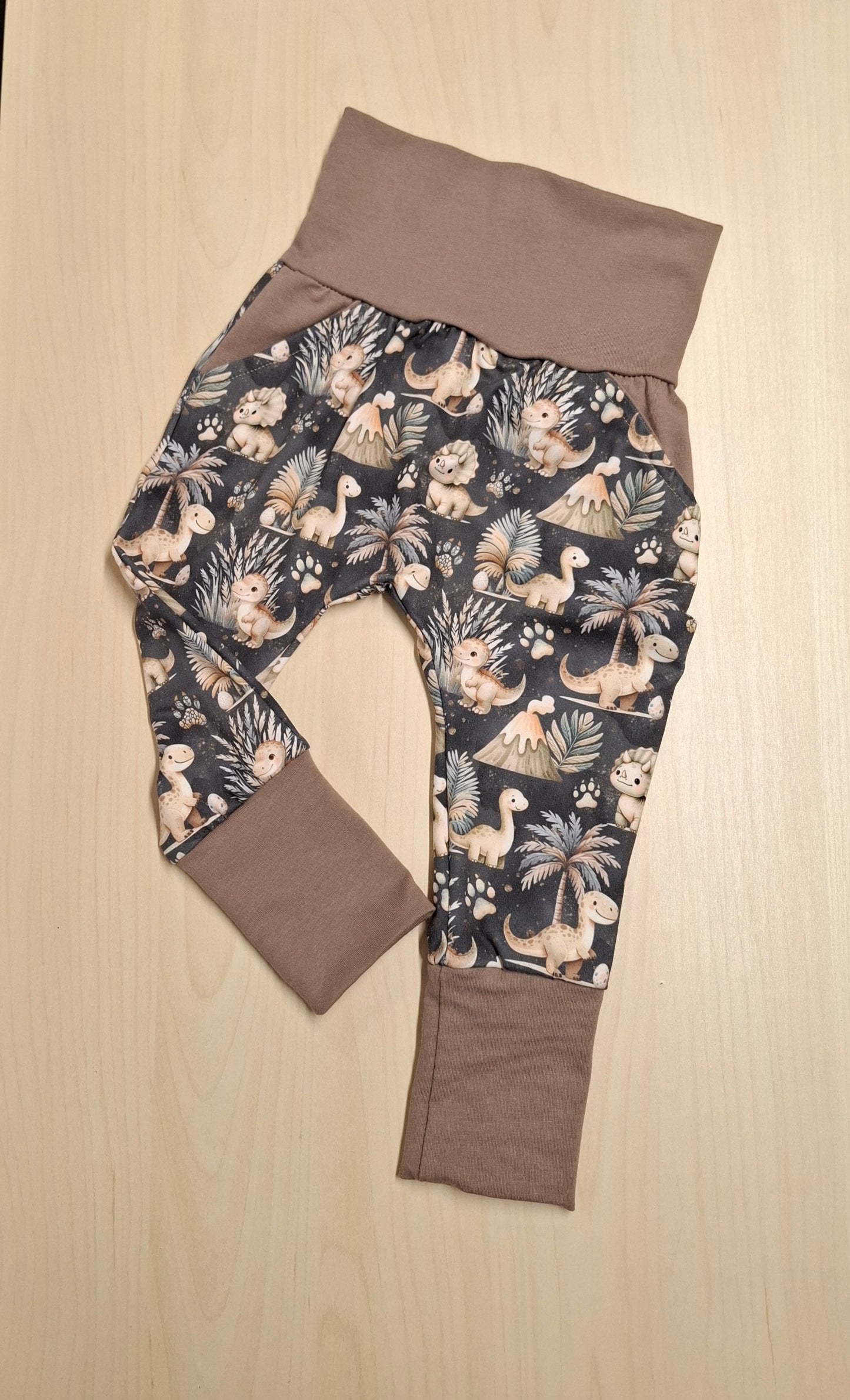 Pantalon évolutif Dinosaures fond foncé