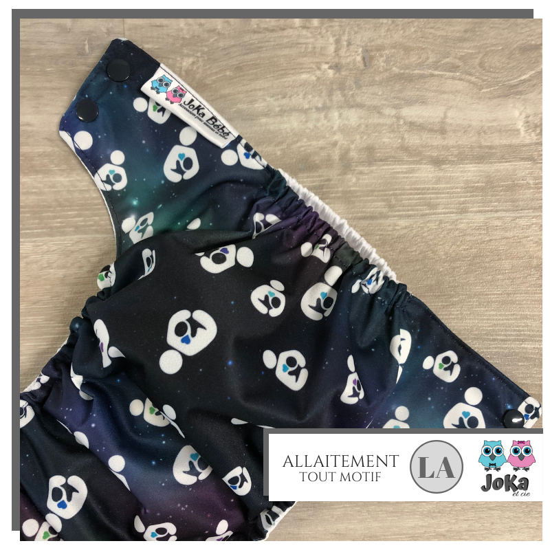 Couche lavable Tout motif Allaitement Large