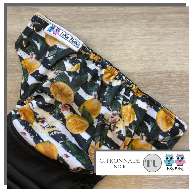 Couche lavable 2.0 Citronnade Nouveau-né