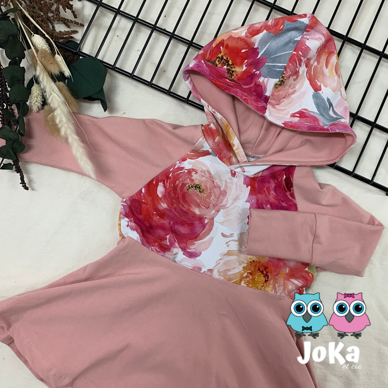 Grow-with-me Dress Chevreuils menthe