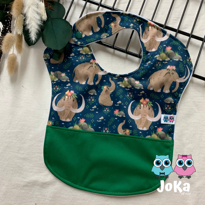 Bavette Mammouths fleuris