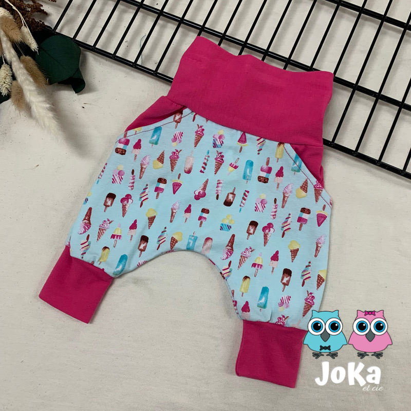 Pantalon évolutif Pops glacés 0-3 mois
