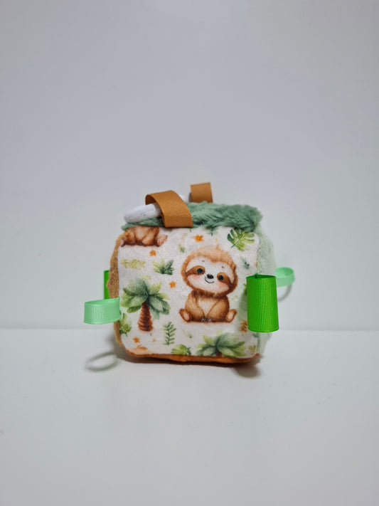 Mini cube Paresseux et palmier