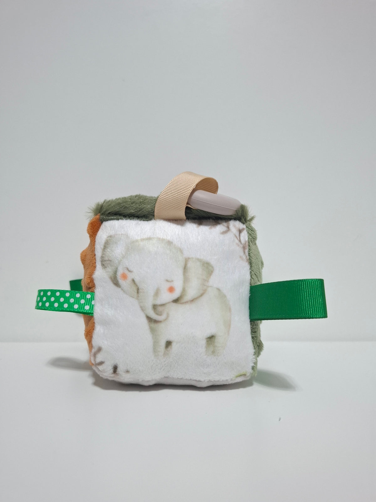 Mini cube Éléphants feuillage