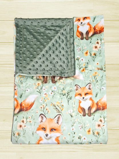 Couverture Renards dans les fleurs jaunes