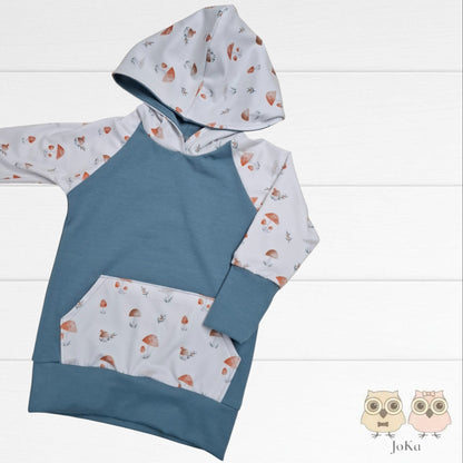 Hoodie évolutif Champignons délicats