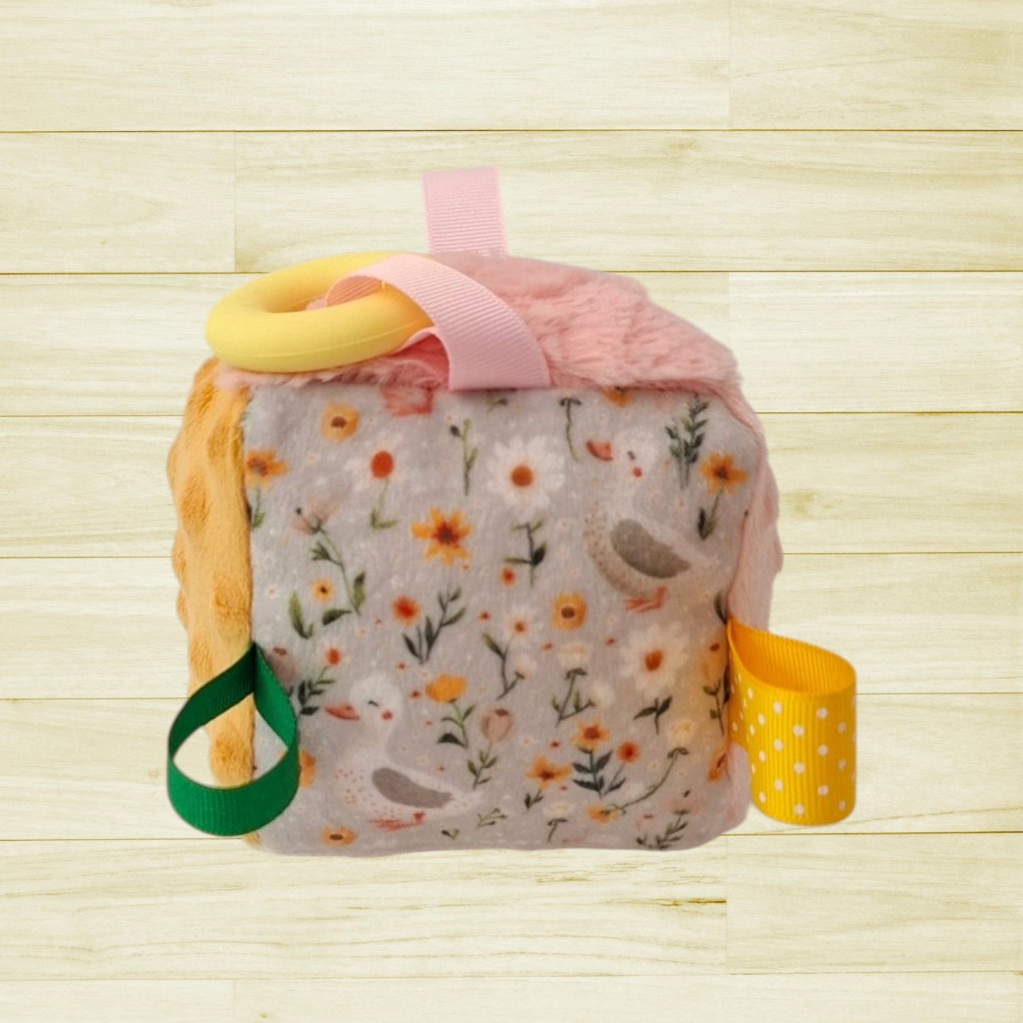 Mini cube Canards floral