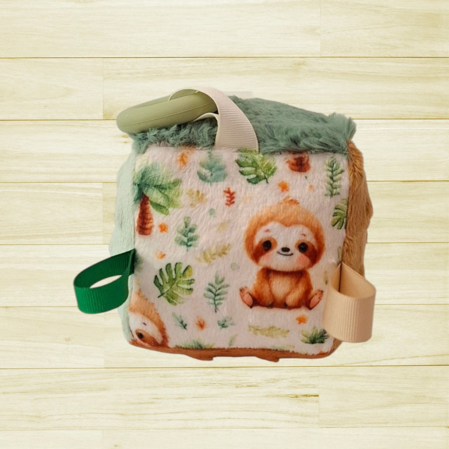 Mini cube Paresseux et palmier
