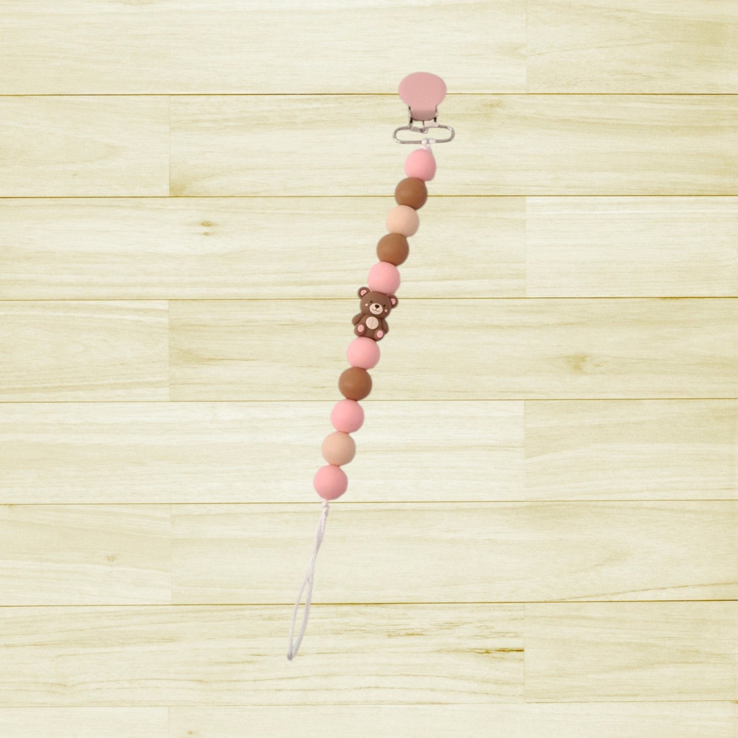 Attache-suce Ourson 3d rose