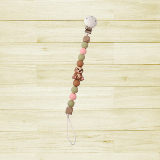 Attache-suce Paresseux 3D rose