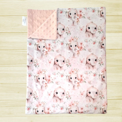 Couverture Éléphanteau floral