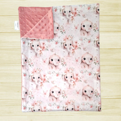 Couverture Éléphanteau floral
