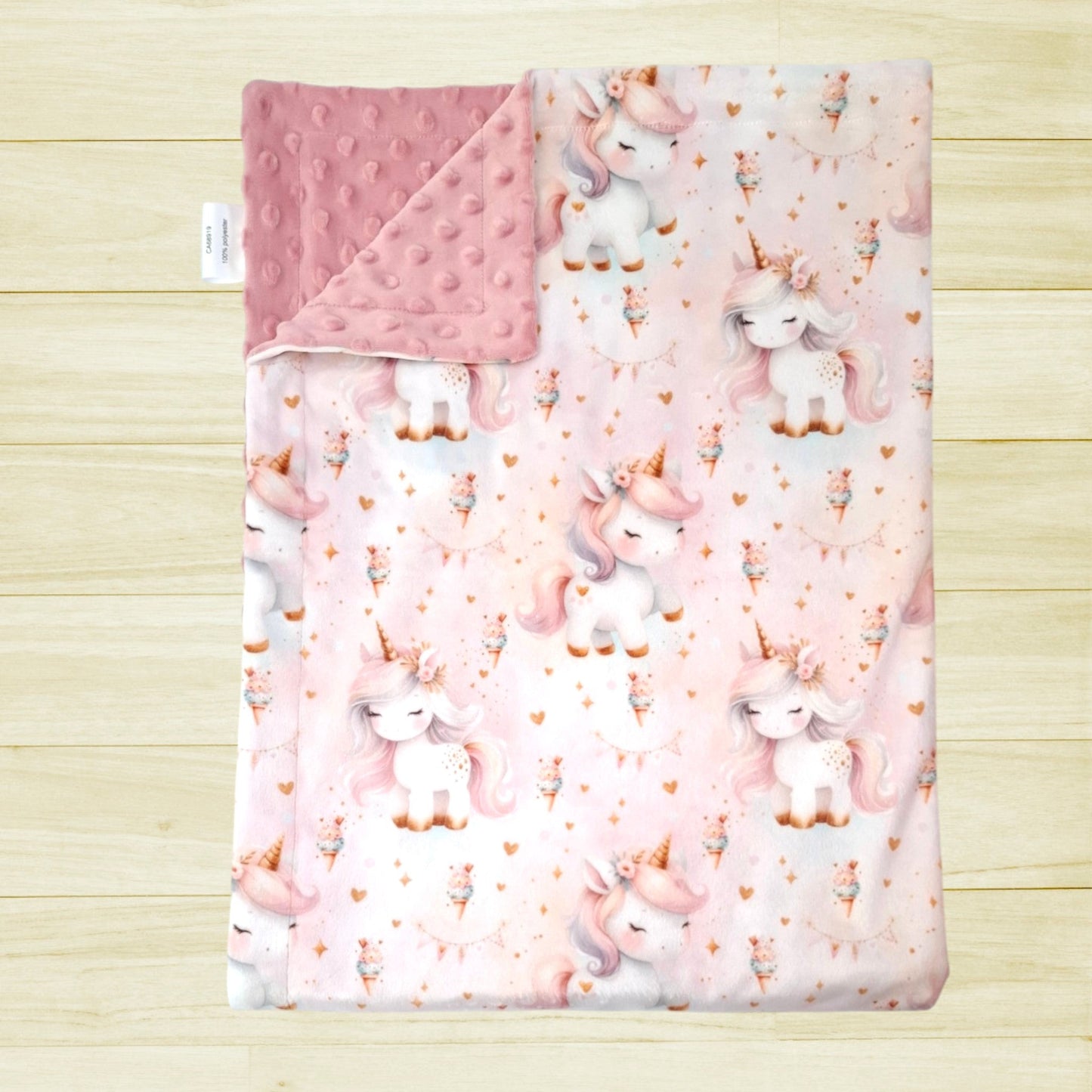 Couverture Licorne et cornet aquarelle