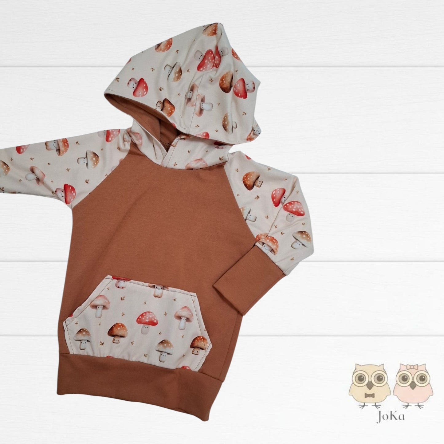 Hoodie évolutif Champignons kawaii