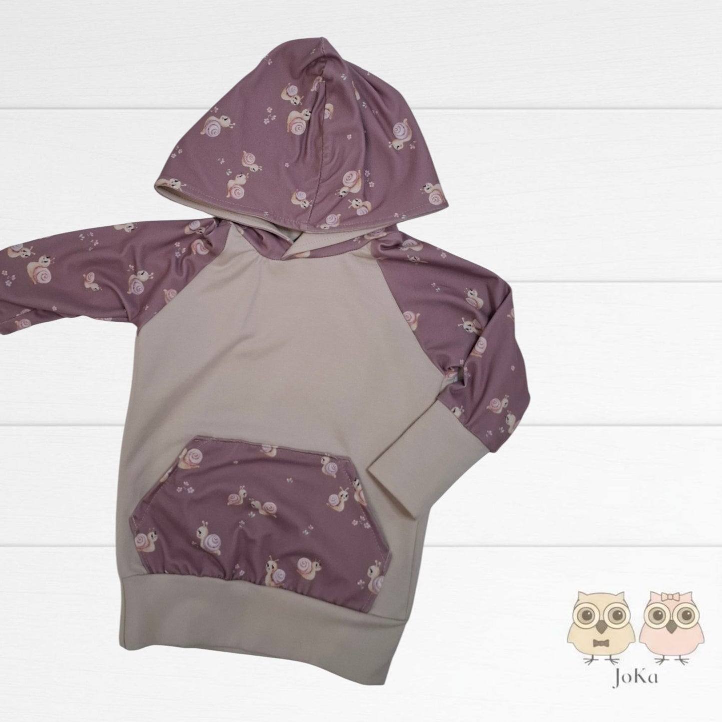 Hoodie évolutif Girls snails