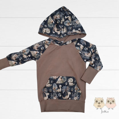 Hoodie évolutif Dinosaures préhistorique
