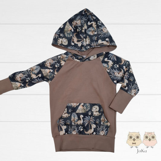 Hoodie évolutif Dinosaures préhistorique