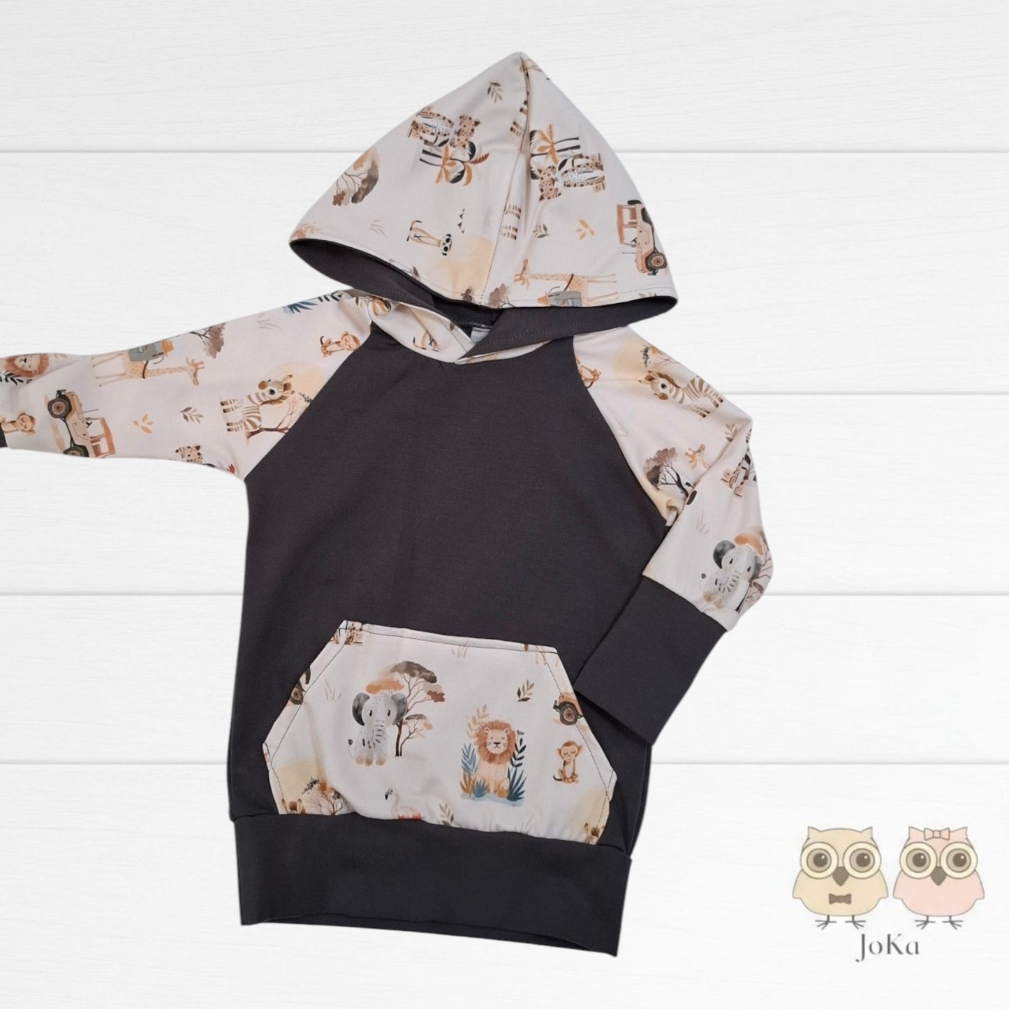 Hoodie évolutif Zoo safari