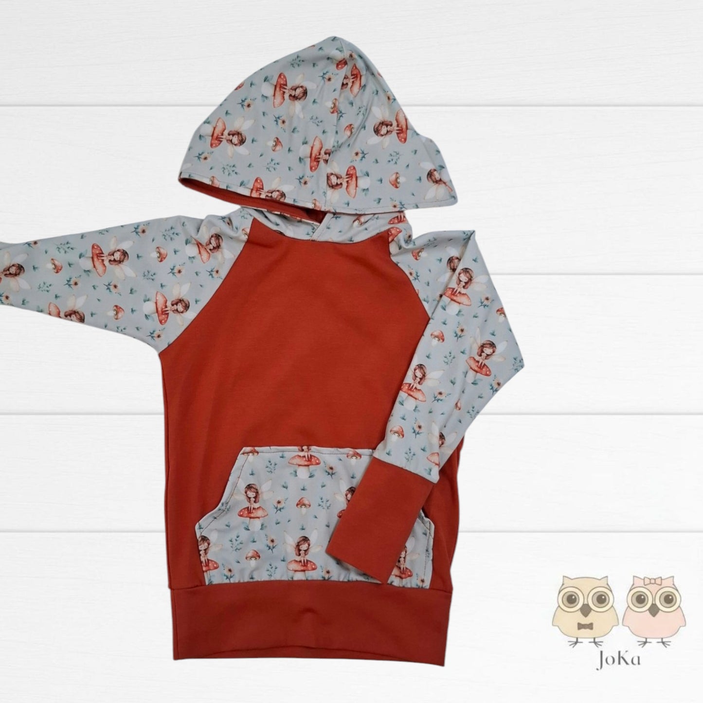 Hoodie évolutif Fées sur champignons