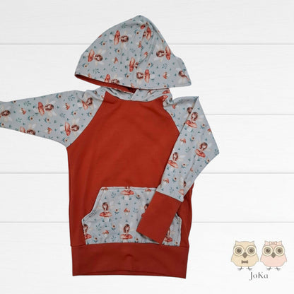 Hoodie évolutif Fées sur champignons