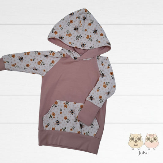 Hoodie évolutif Abeilles, fleurs et marguerites