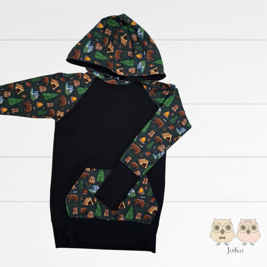 Hoodie évolutif Camping au coin du feu