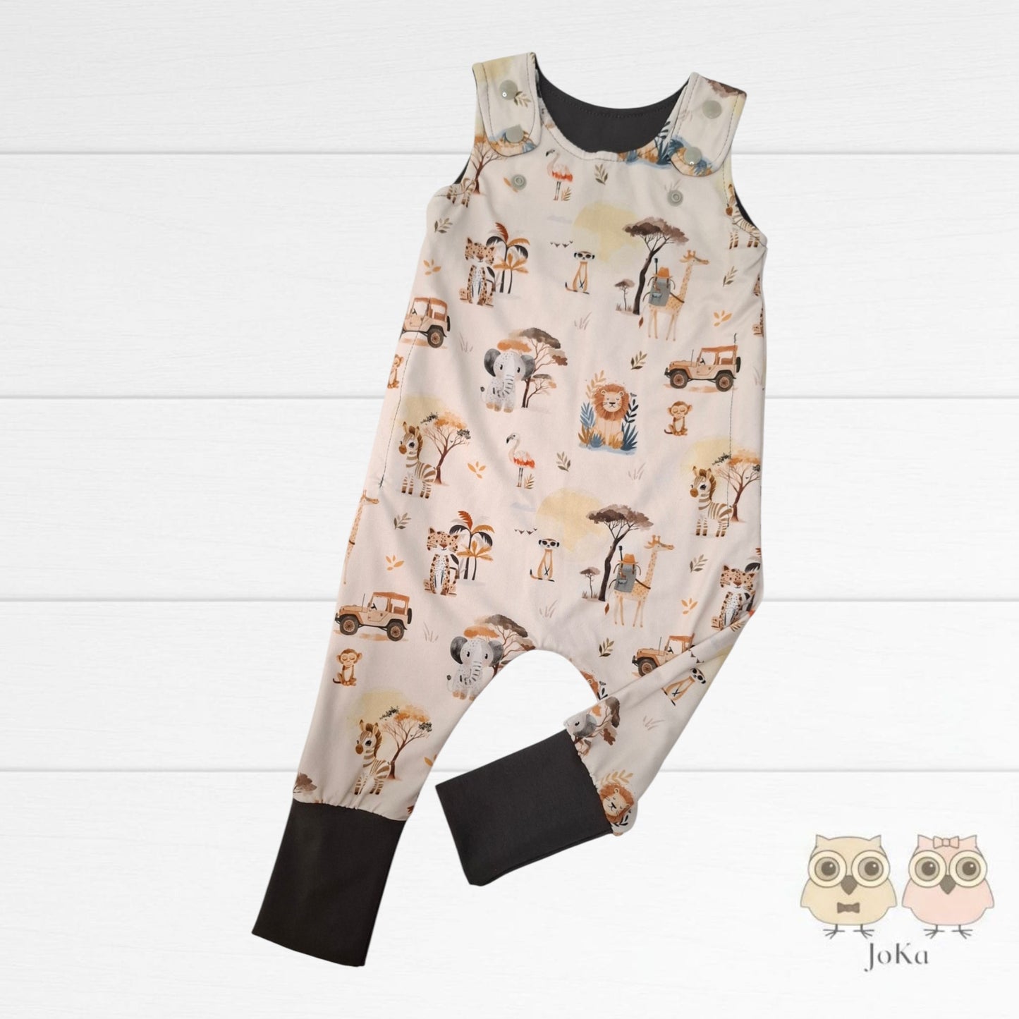 Romper évolutif Zoo safari