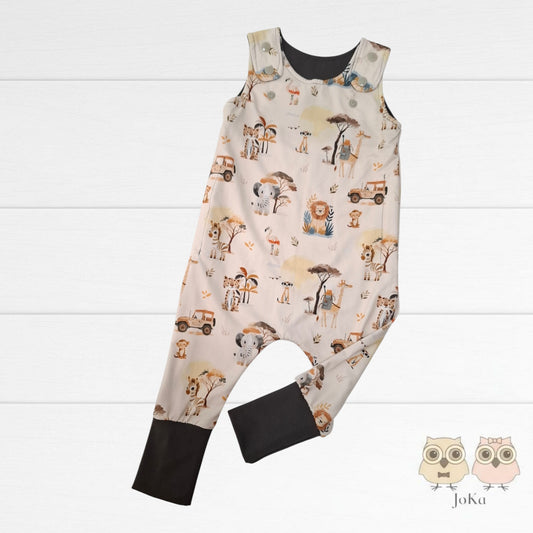 Romper évolutif Zoo safari
