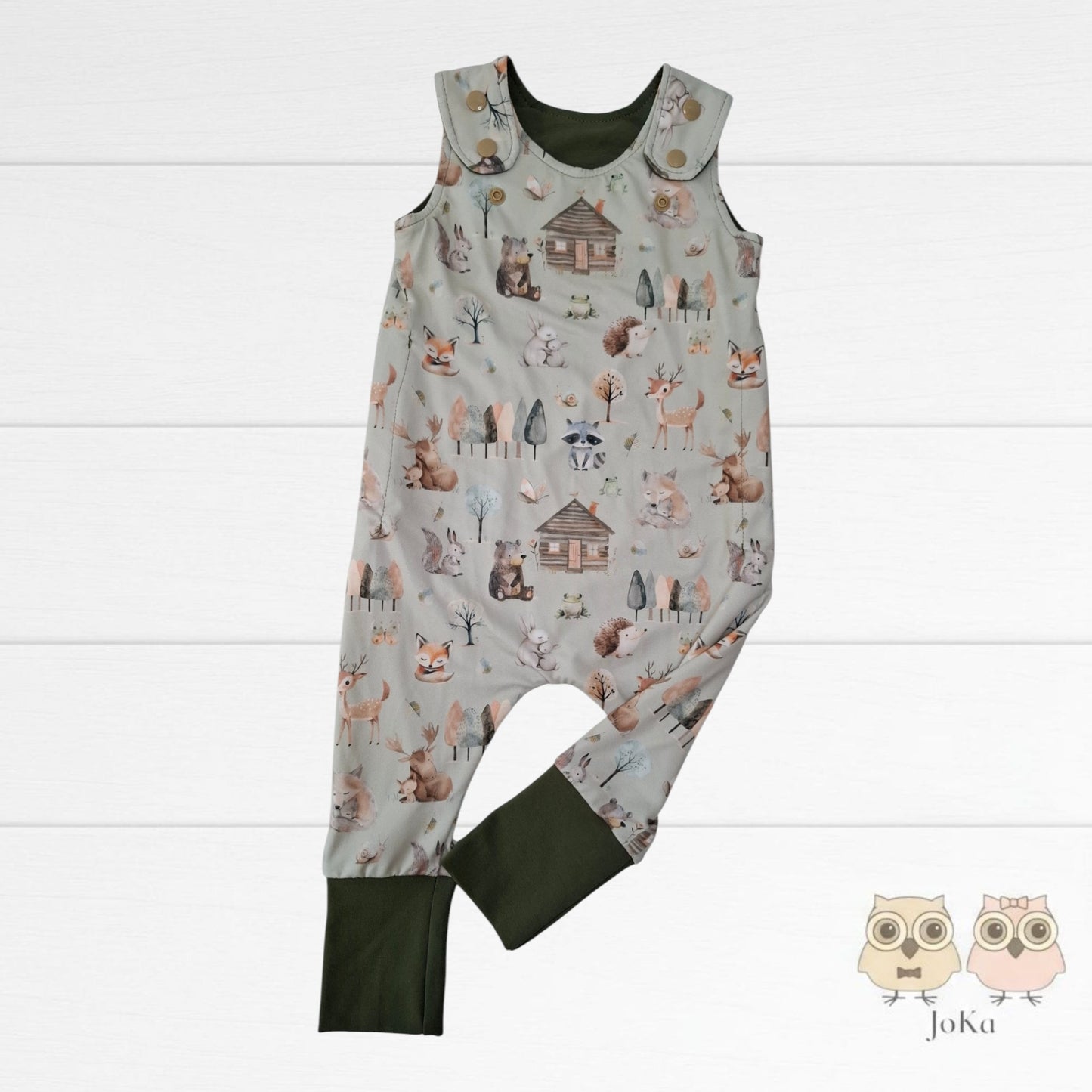 Romper évolutif Animaux de la forêt