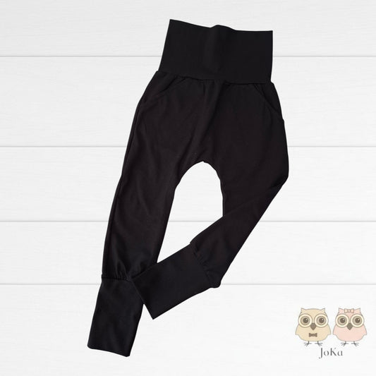 Pantalon évolutif Uni Noir